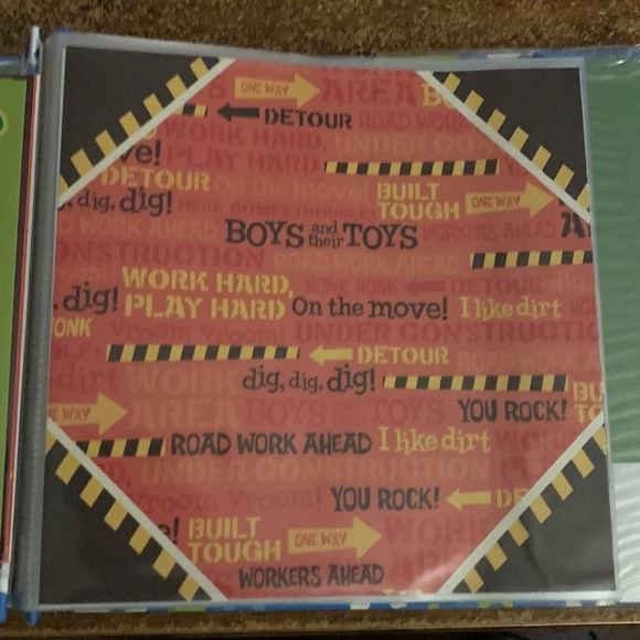 (3 for $20)Boys will be Boys Simply Perfect Scrapbook kit New 325 pieces - Picture 5 of 8